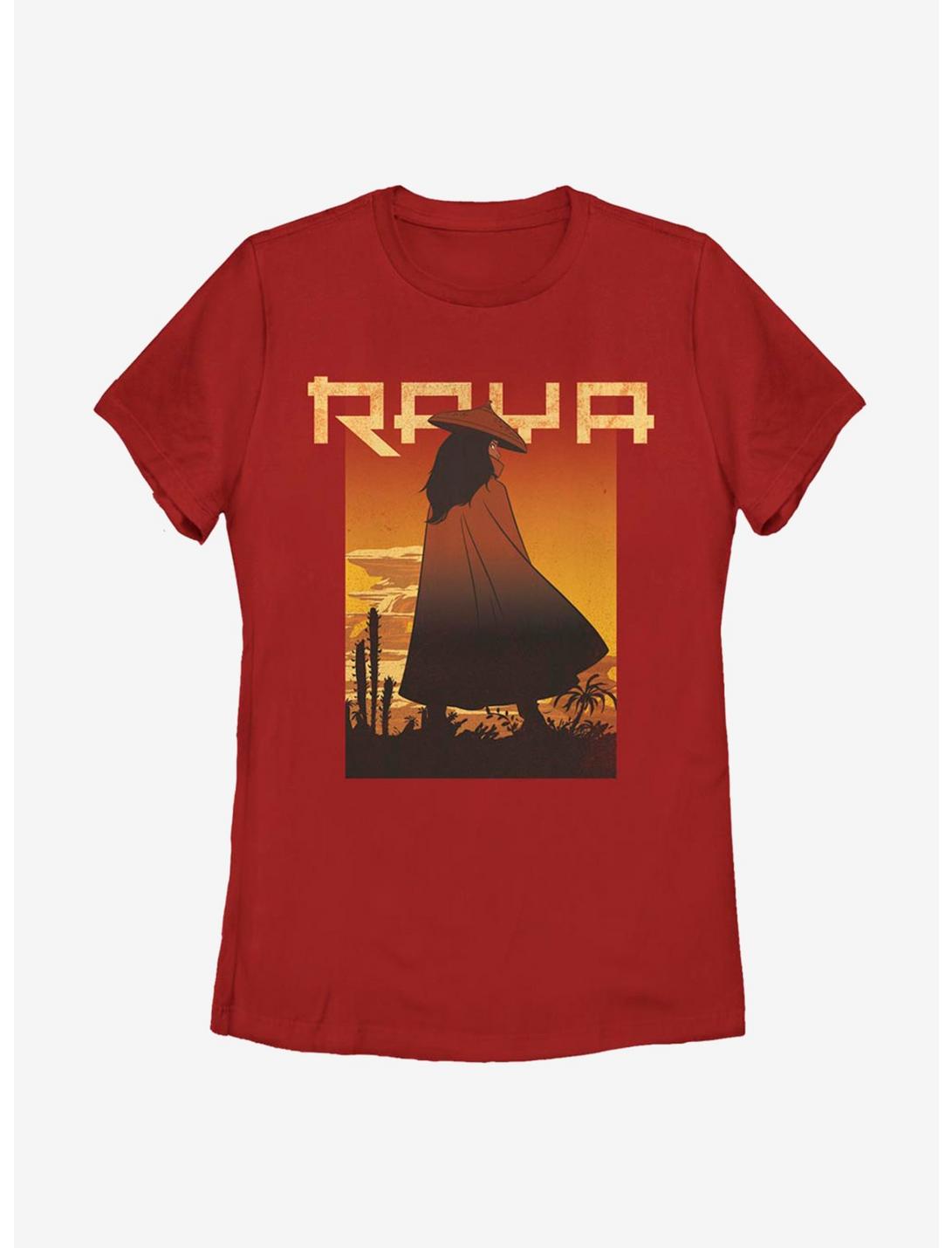 Disney Raya And The Last Dragon Raya Desert Womens T-Shirt, RED, hi-res