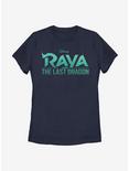 Disney Raya And The Last Dragon Raya Logo Womens T-Shirt, NAVY, hi-res