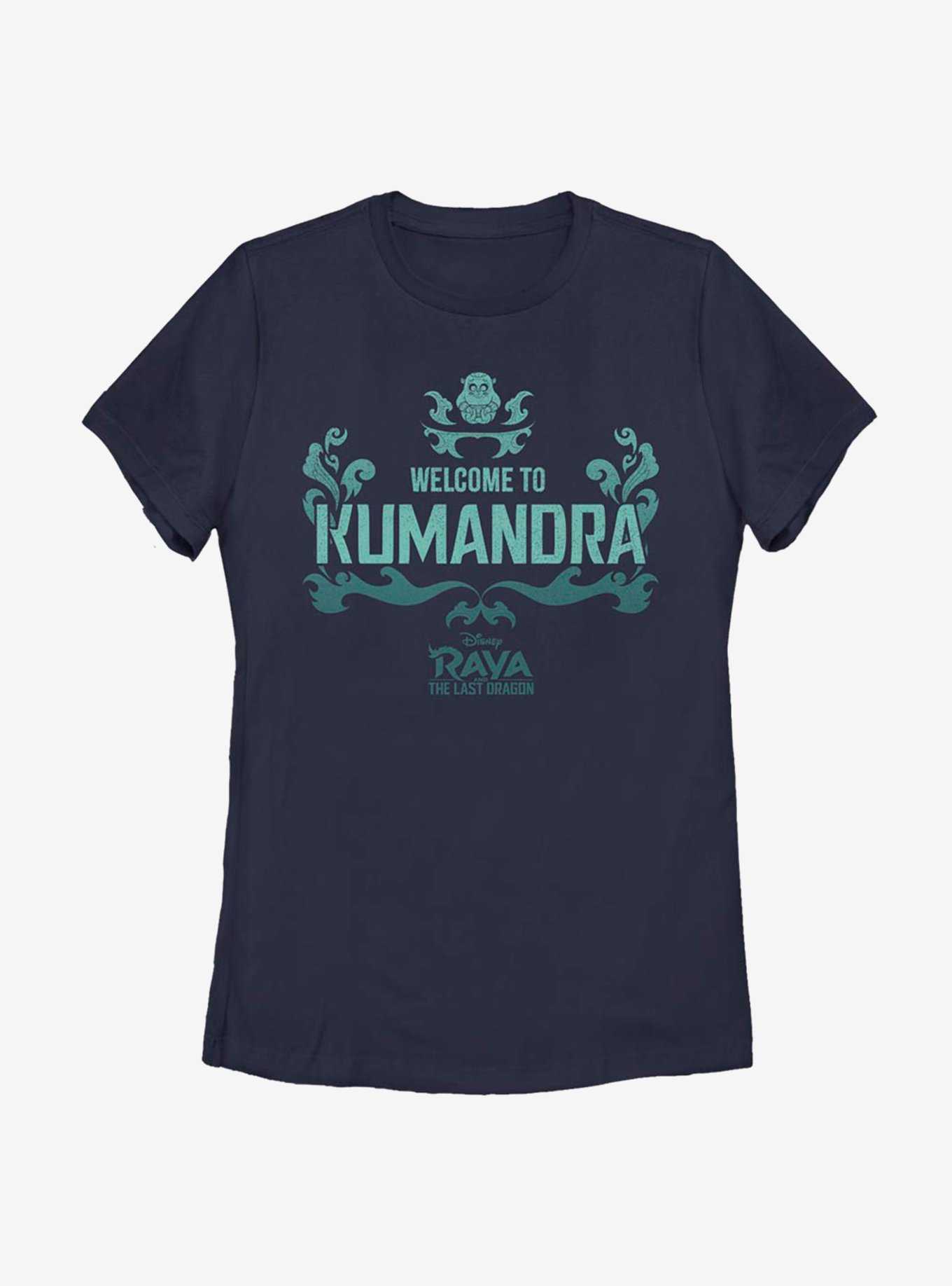 Disney Raya And The Last Dragon Welcome To Kumandra Womens T-Shirt, , hi-res