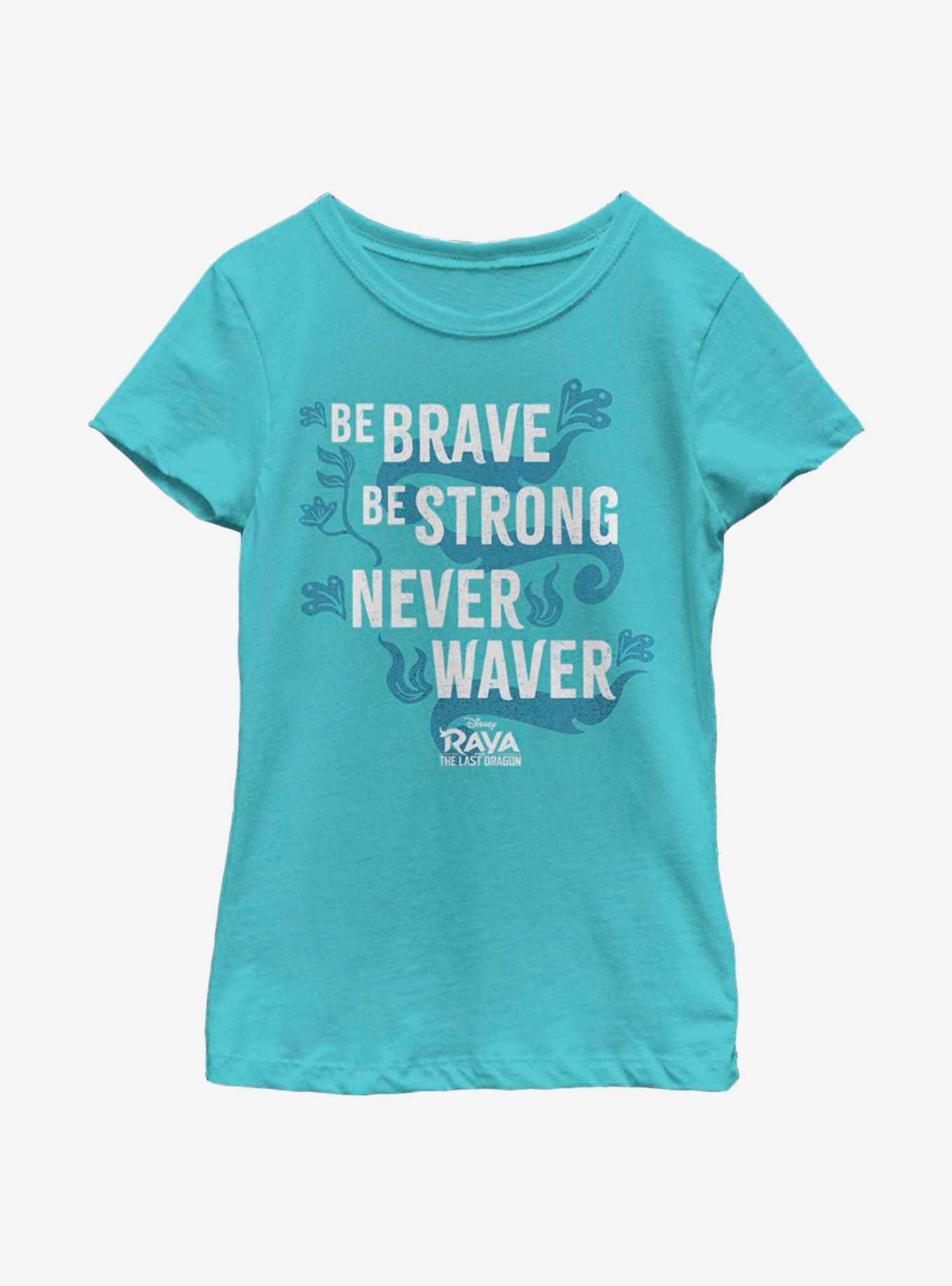 Disney Raya And The Last Dragon Be Brave Youth Girls T-Shirt, , hi-res