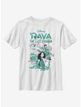 Disney Raya And The Last Dragon Raya Action Youth T-Shirt, WHITE, hi-res