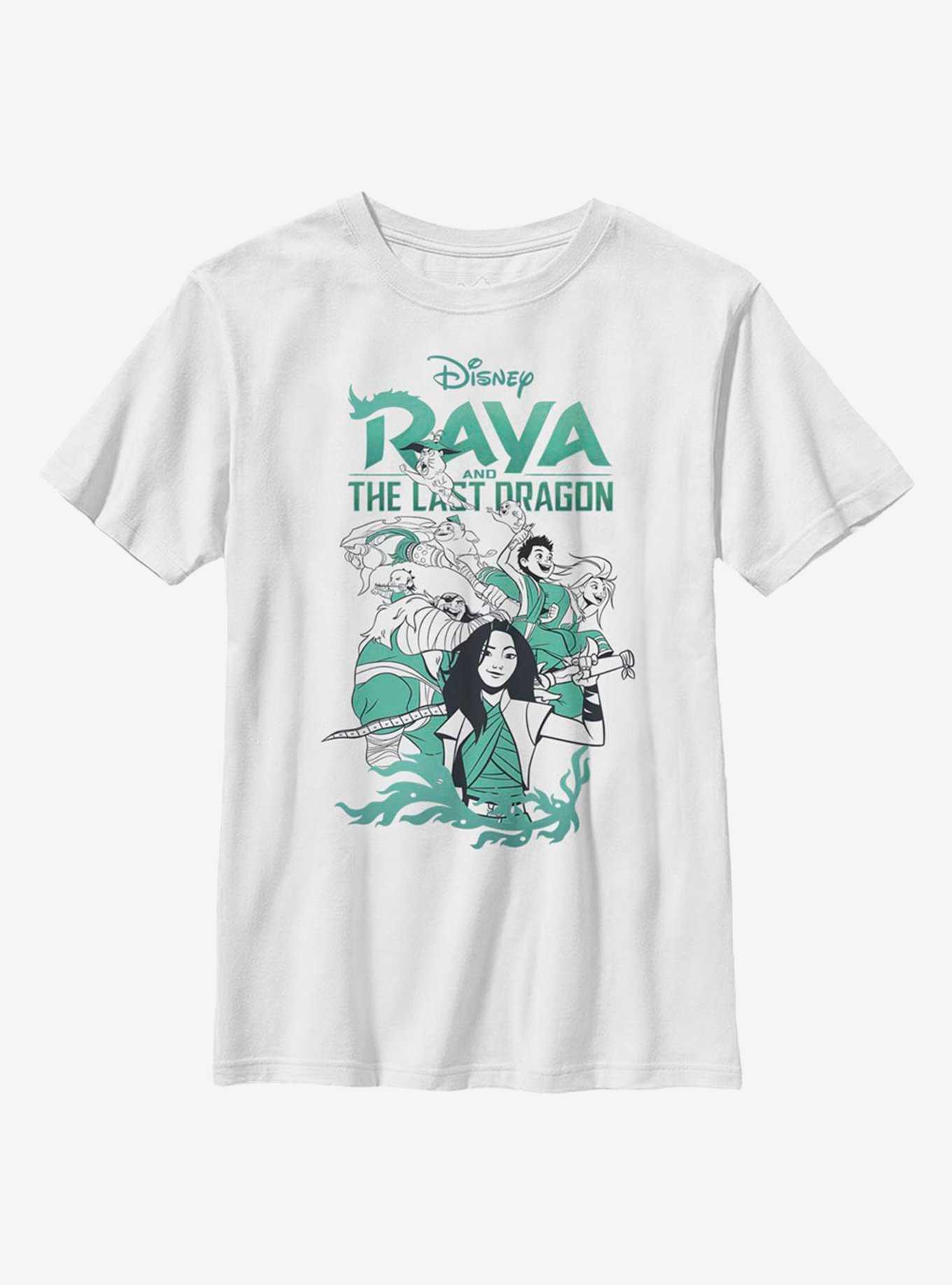 Disney Raya And The Last Dragon Raya Action Youth T-Shirt, , hi-res
