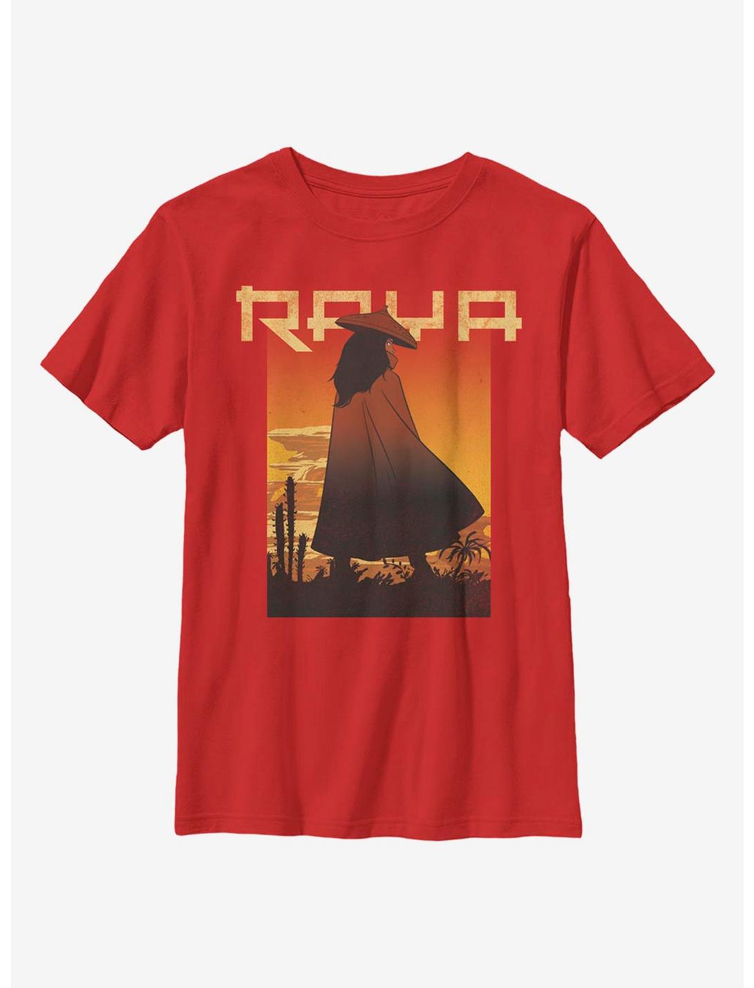Disney Raya And The Last Dragon Raya Desert Youth T-Shirt, RED, hi-res