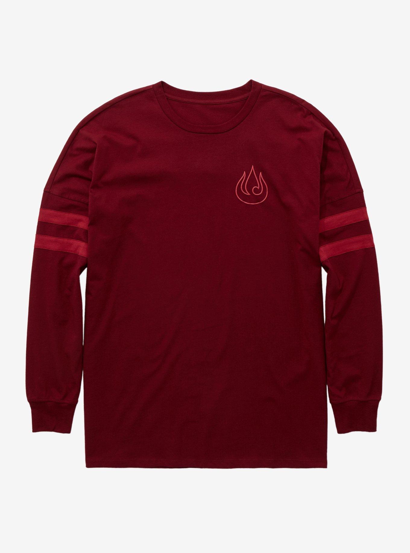 Avatar The Last Airbender Fire Nation Hype Jersey Boxlunch 