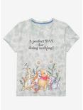 Disney Winnie the Pooh Group Women's Tie-Dye T-Shirt - BoxLunch Exclusive, SAGE, hi-res