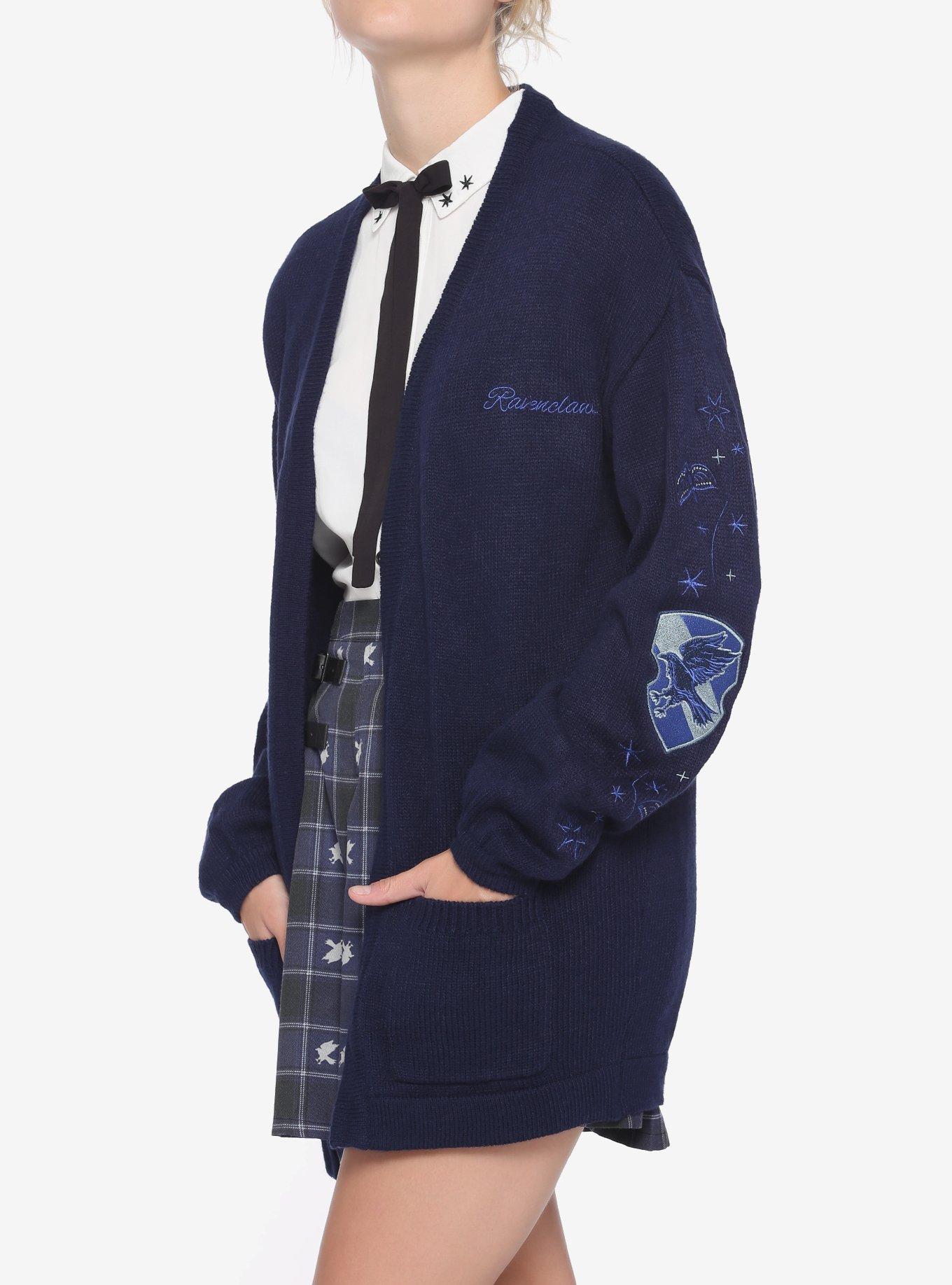 Harry Potter Ravenclaw Oversized Open Cardigan, MULTI, hi-res