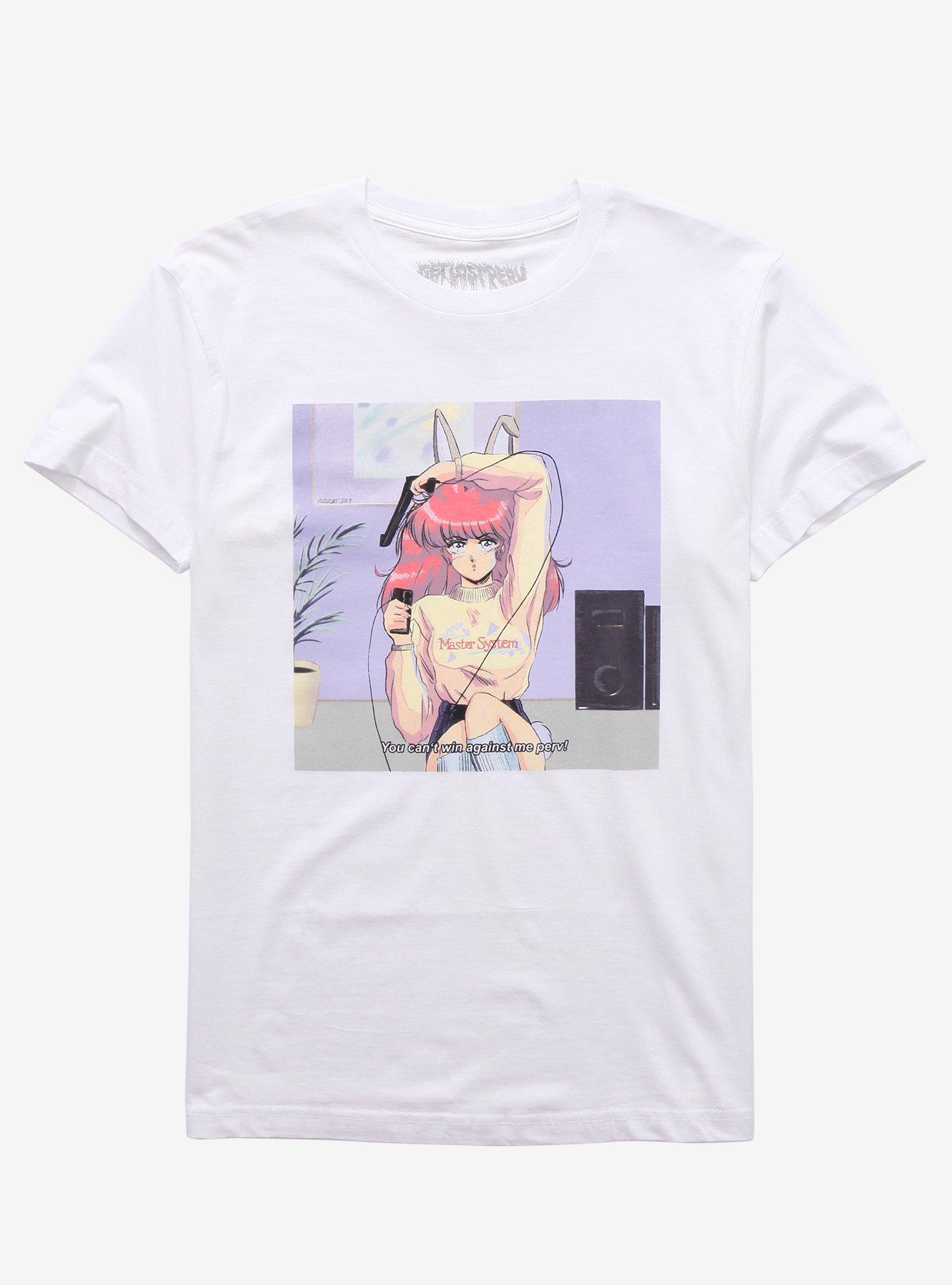 Get Lost Perv Bunny Girl T-Shirt