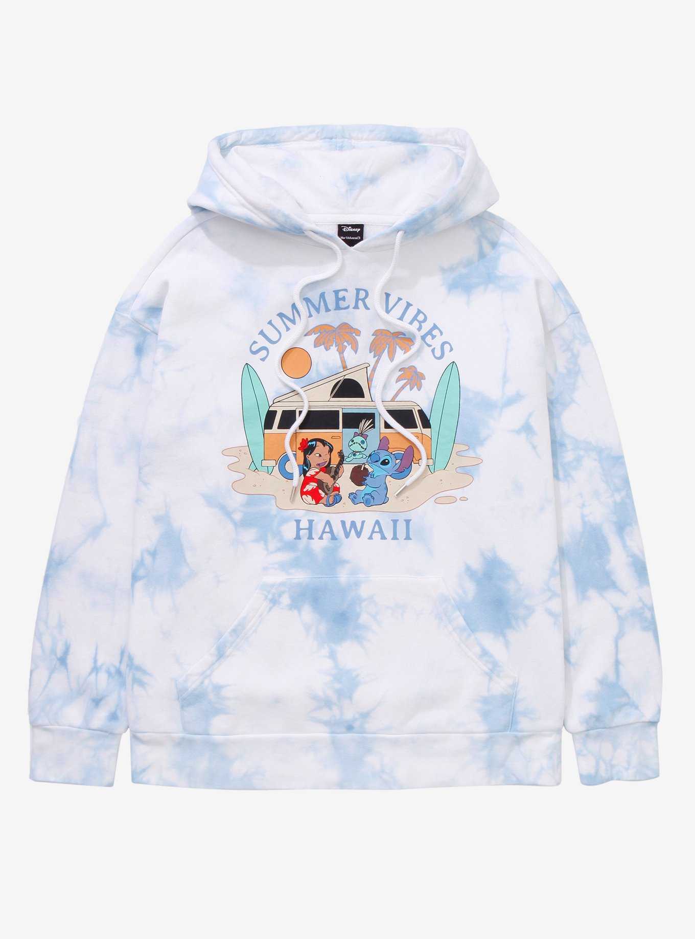 Disney Lilo & Stitch Summer Vibes Hoodie - BoxLunch Exclusive, , hi-res