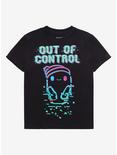 Ron's Gone Wrong Out of Control Youth T-Shirt - BoxLunch Exclusive, BLACK, hi-res