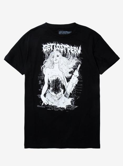 Get Lost Perv Girl Torso Glow-In-The-Dark Text T-Shirt | Hot Topic