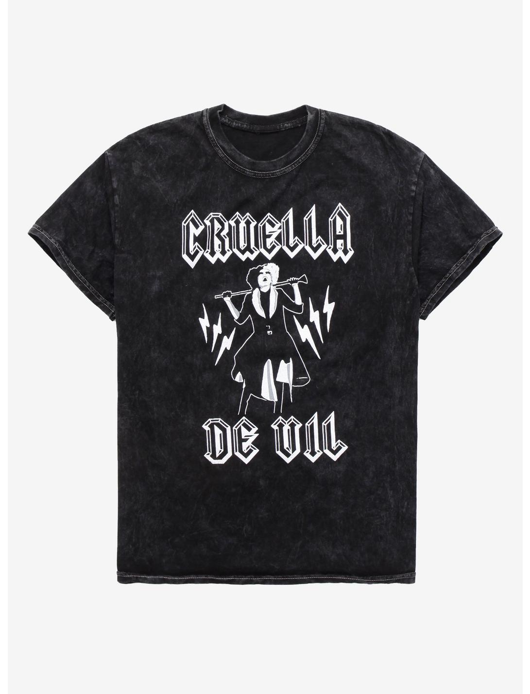 Disney Cruella Rock Boyfriend Fit Girls T-Shirt, MULTI, hi-res