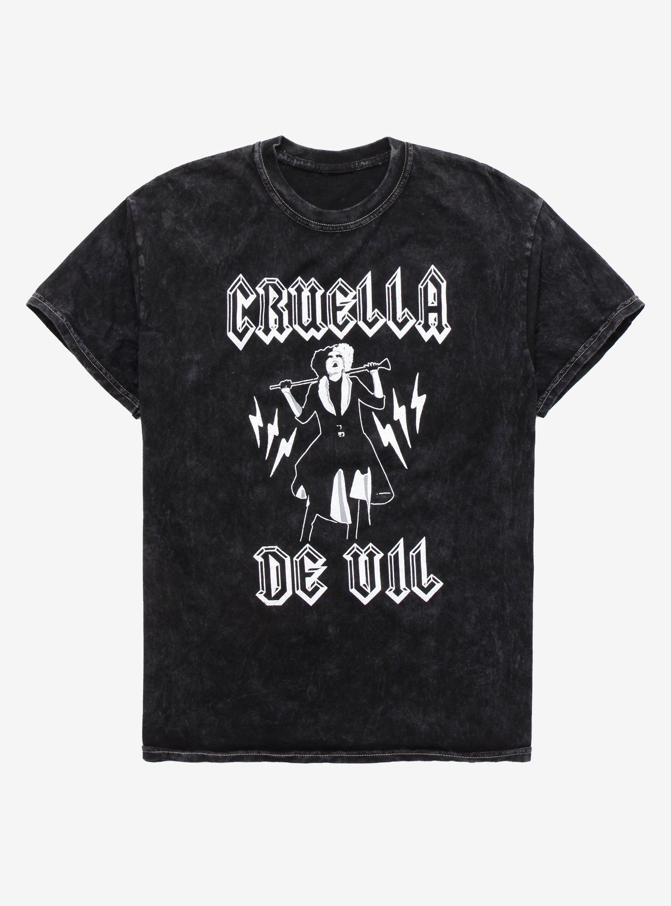 Disney Cruella Rock Boyfriend Fit Girls T-Shirt, MULTI, hi-res
