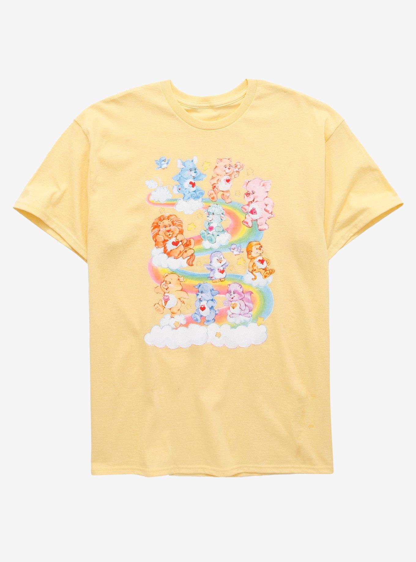 Care Bears Group Water Boyfriend Fit Girls T-Shirt, MULTI, hi-res