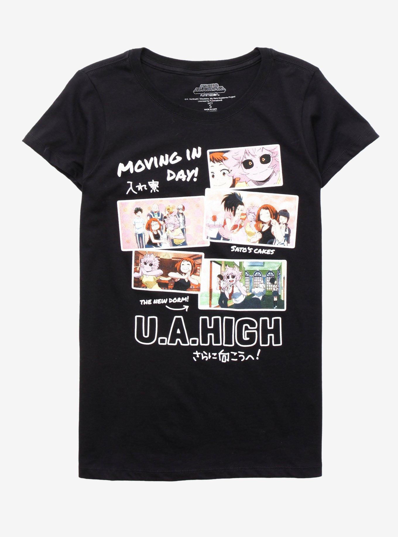My Hero Academia Moving In Day Photos Girls T-Shirt, MULTI, hi-res