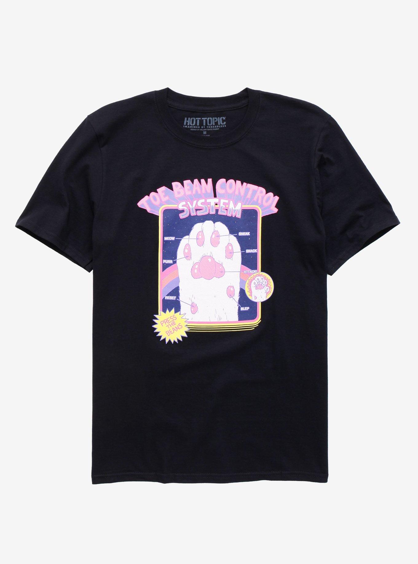 Toe Bean Control System T-Shirt By Hillary White Rabbit, MULTI, hi-res