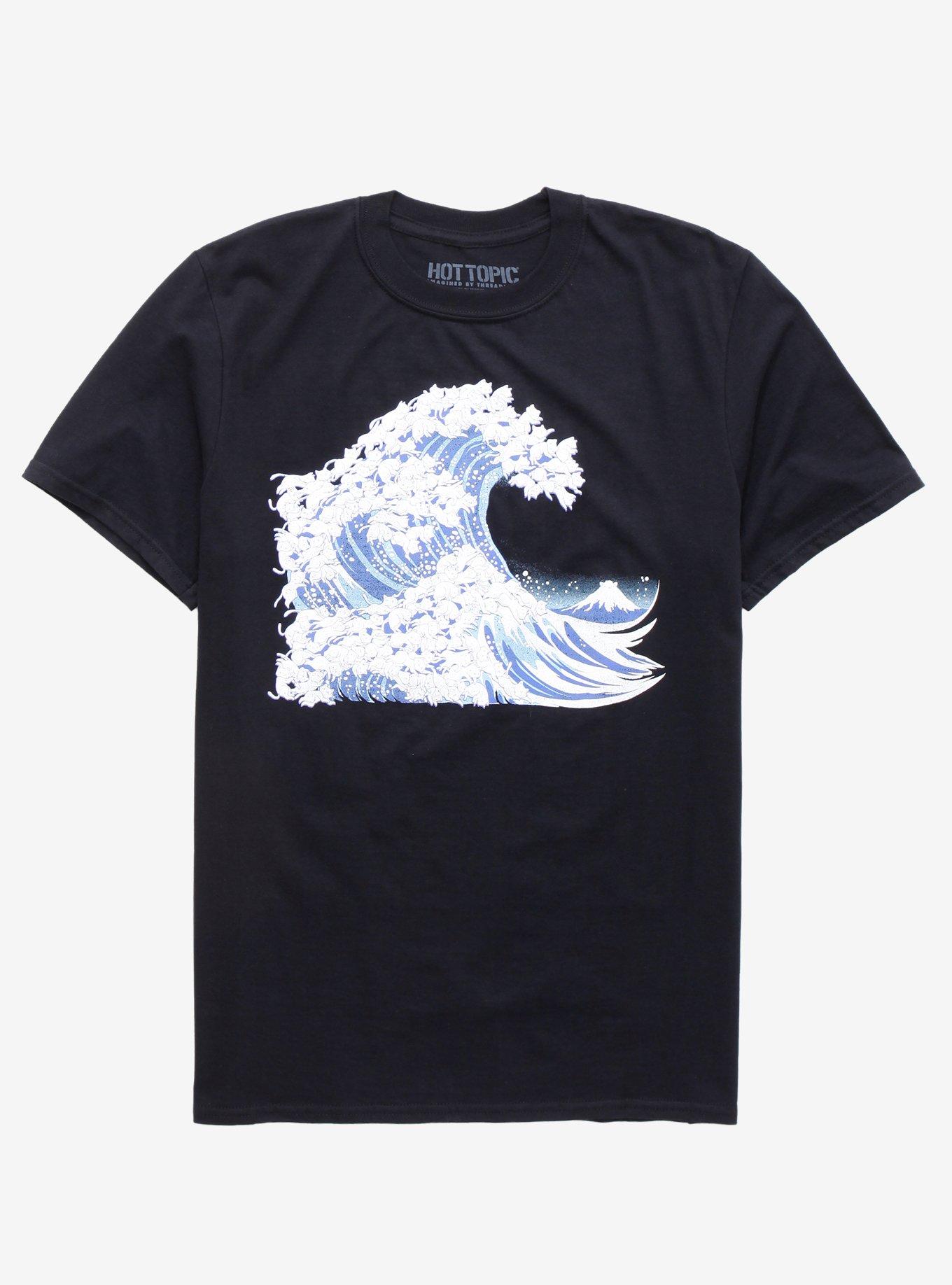 Cat Wave T-Shirt By Tobe Fonseca, MULTI, hi-res