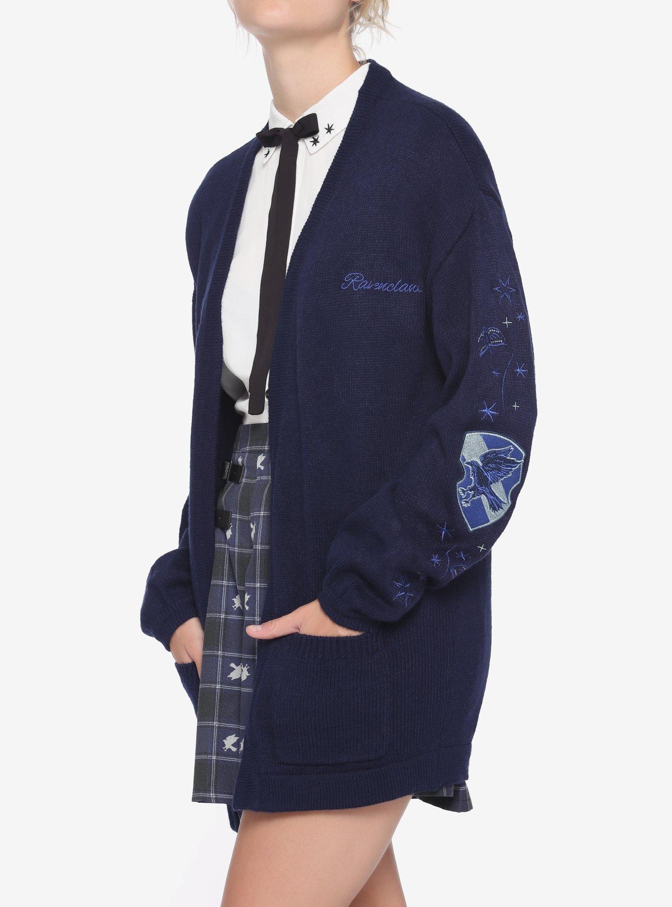 Harry Potter Ravenclaw Oversized Girls Open Cardigan Hot Topic