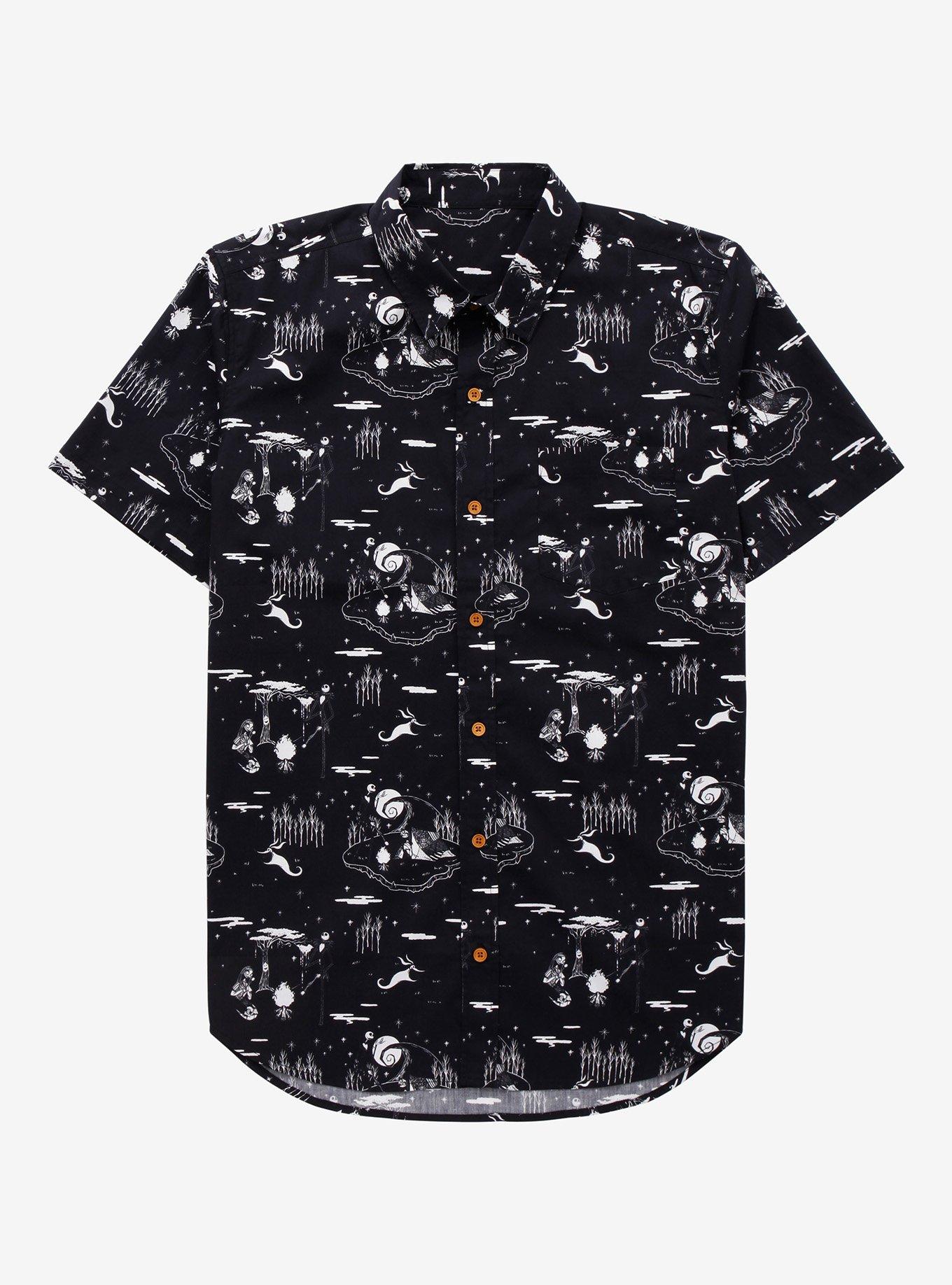 NEW Jack Skellington Button-Up Shirt at Disneyland Resort - Disneyland News  Today