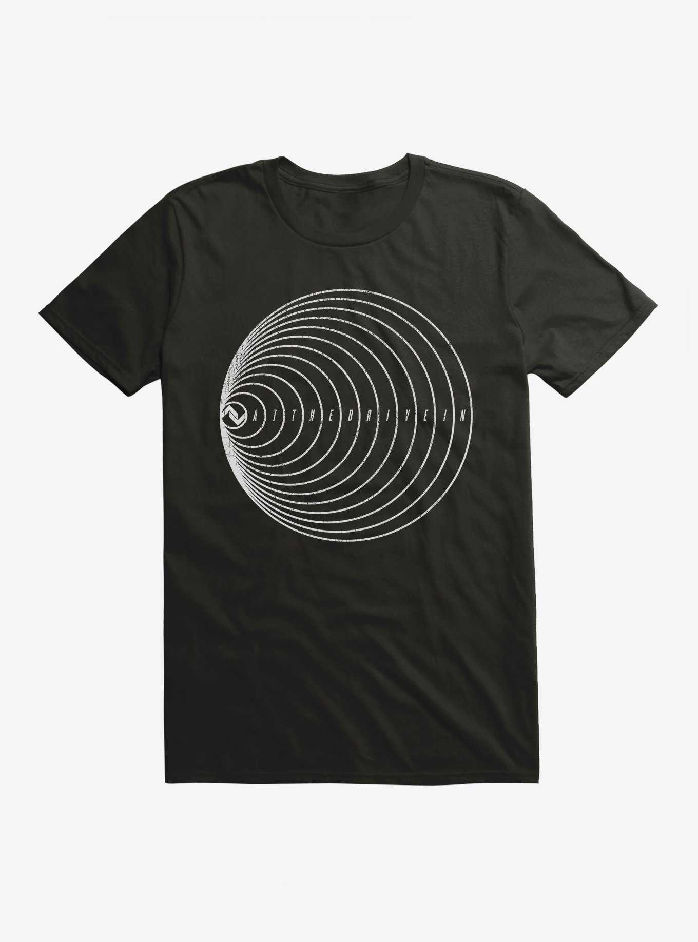 At The Drive In Concentric Circles T-Shirt, , hi-res