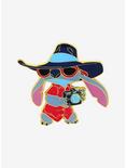 Loungefly Disney Lilo & Stitch Tourist Stitch Enamel Pin - BoxLunch Exclusive, , hi-res