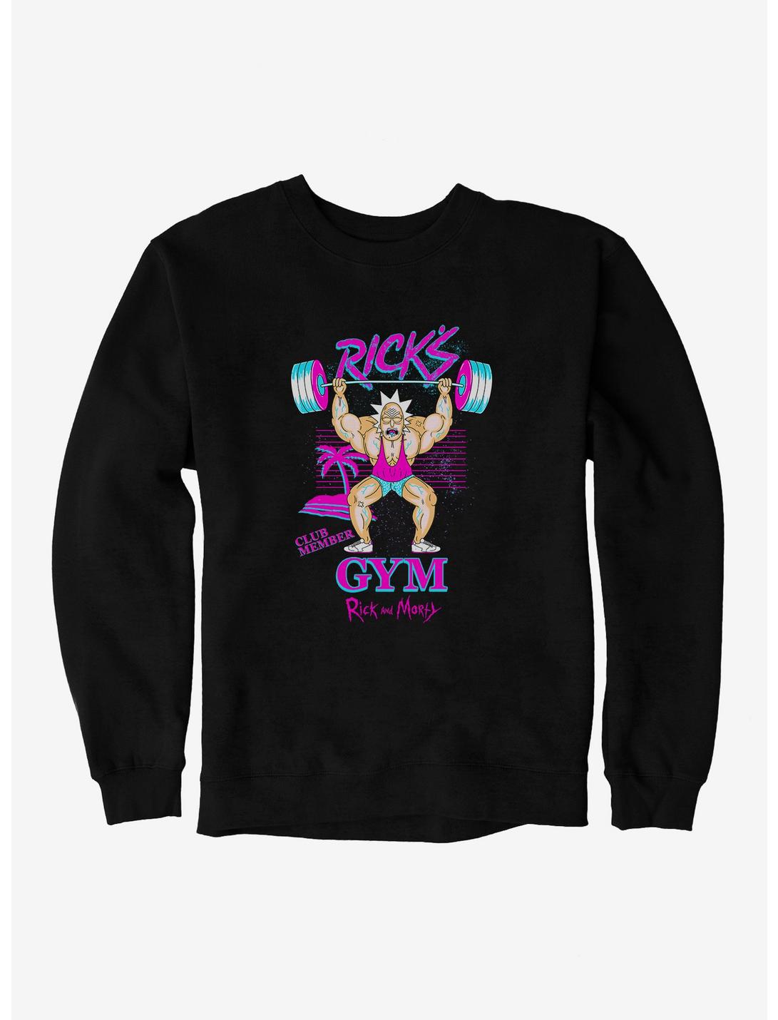 Rick And Morty Rick's Gym Sweatshirt, , hi-res
