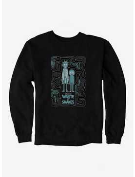 Rick And Morty Waste Of Snakes Sweatshirt, , hi-res