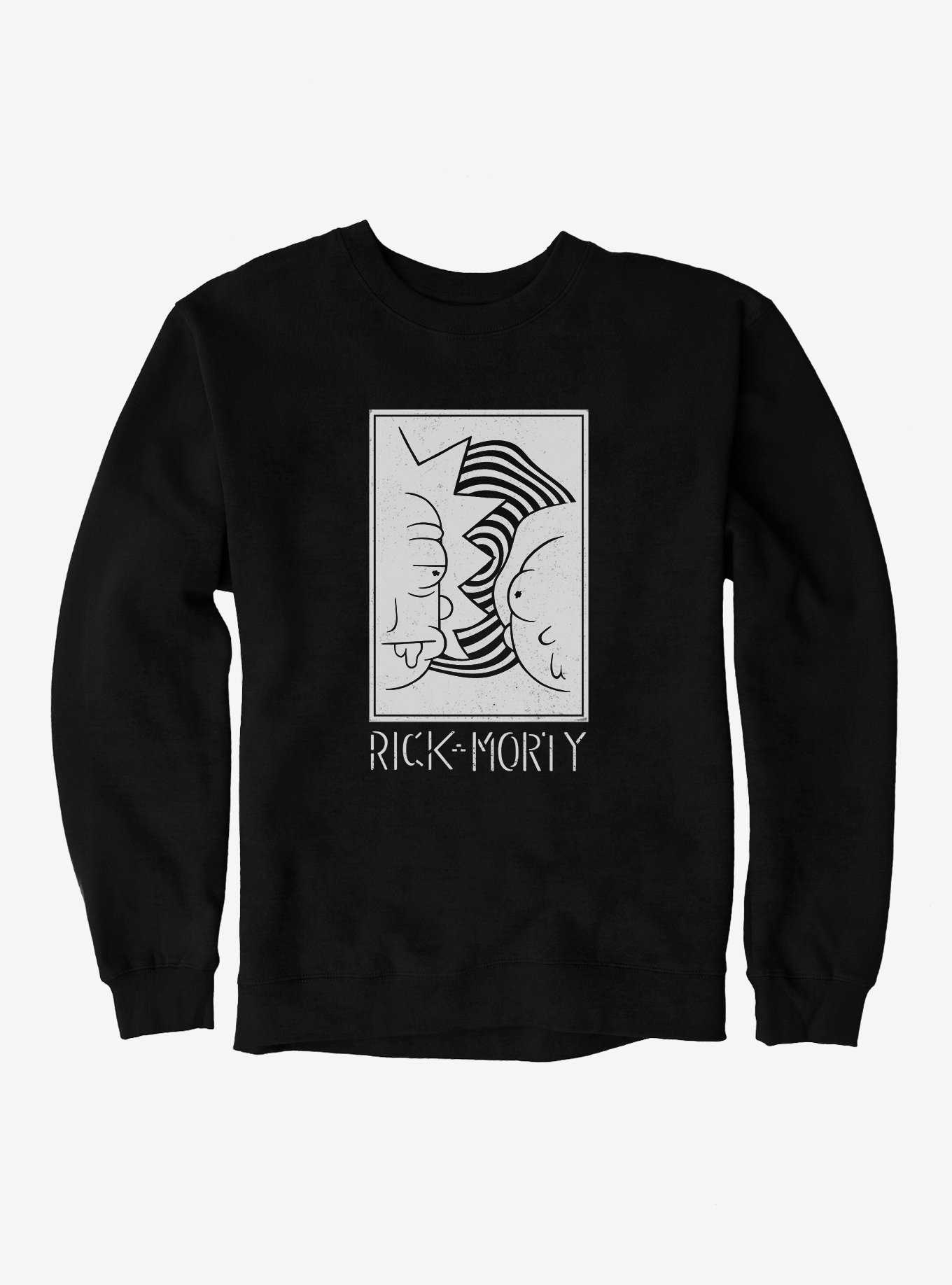 Rick And Morty Hypnosis Sweatshirt, , hi-res