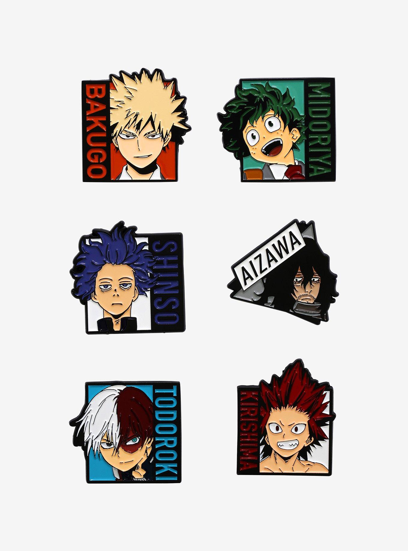 My Hero Academia Boys Blind Box Enamel Pin