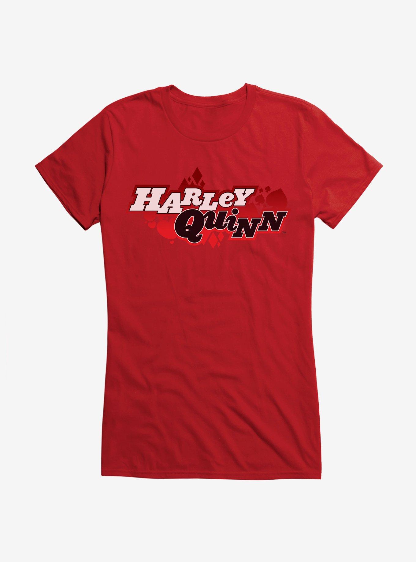 DC Comics Harley Quinn Cosplay Girls T-Shirt, RED, hi-res
