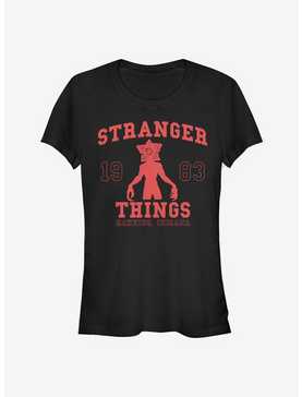 Stranger Things Collegiate Girls T-Shirt, , hi-res