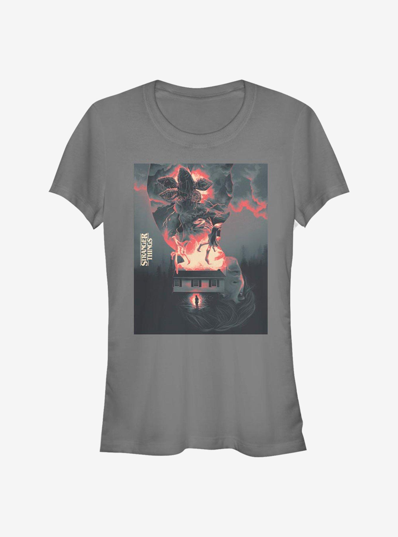 Stranger Things Demogorgon Poster Girls T-Shirt, , hi-res