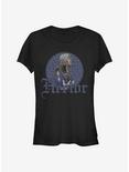 Castlevania Stained Glass Hector Girls T-Shirt, BLACK, hi-res