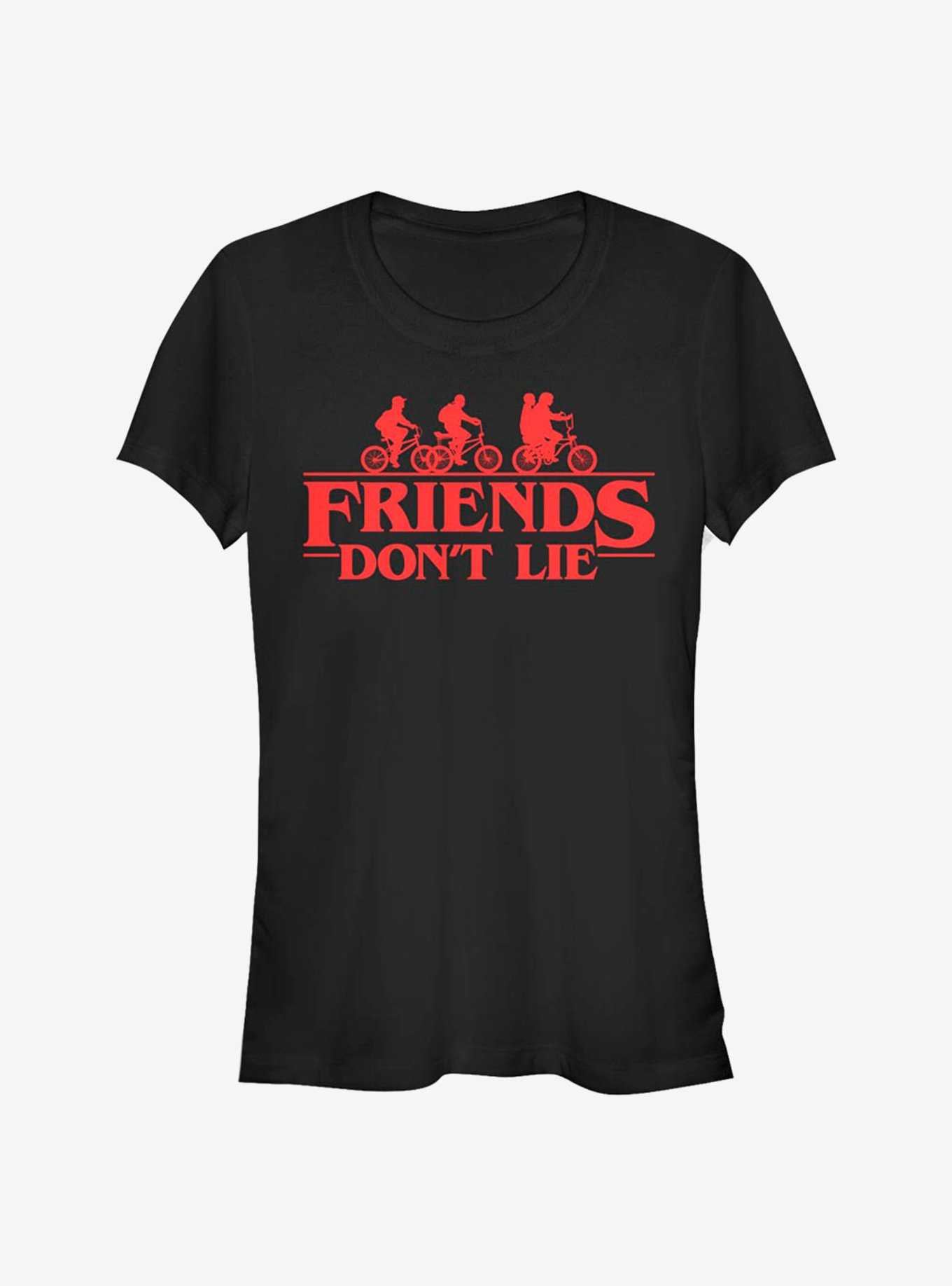 Stranger Things Friends Don't Lie Girls T-Shirt, , hi-res