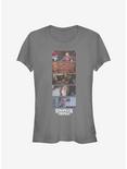 Stranger Things Film Still Story Girls T-Shirt, CHARCOAL, hi-res