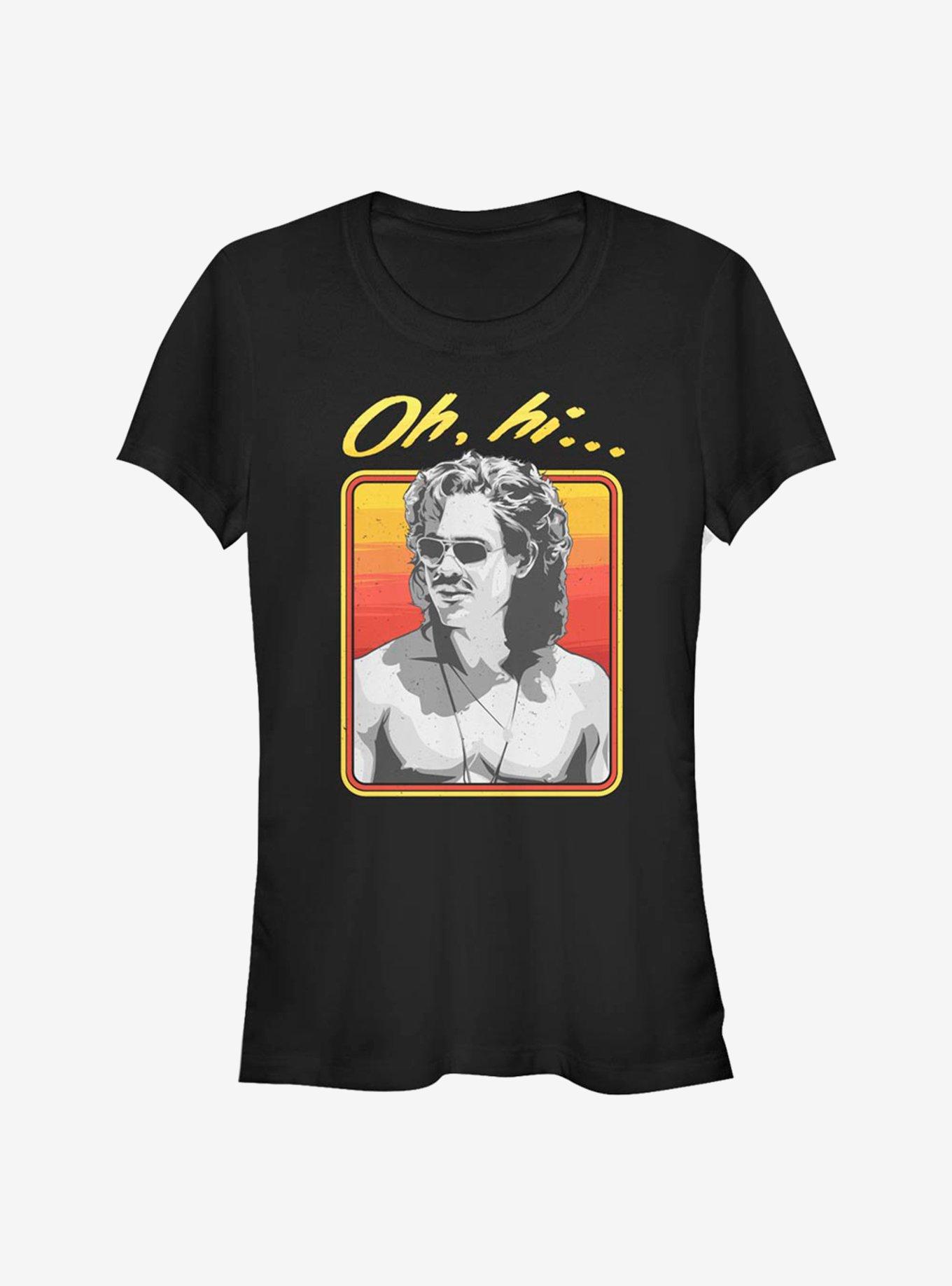 Stranger Things Billy Hargrove Girls T-Shirt, BLACK, hi-res