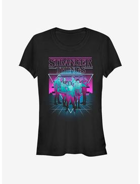 Stranger Things Neon Group Girls T-Shirt, , hi-res