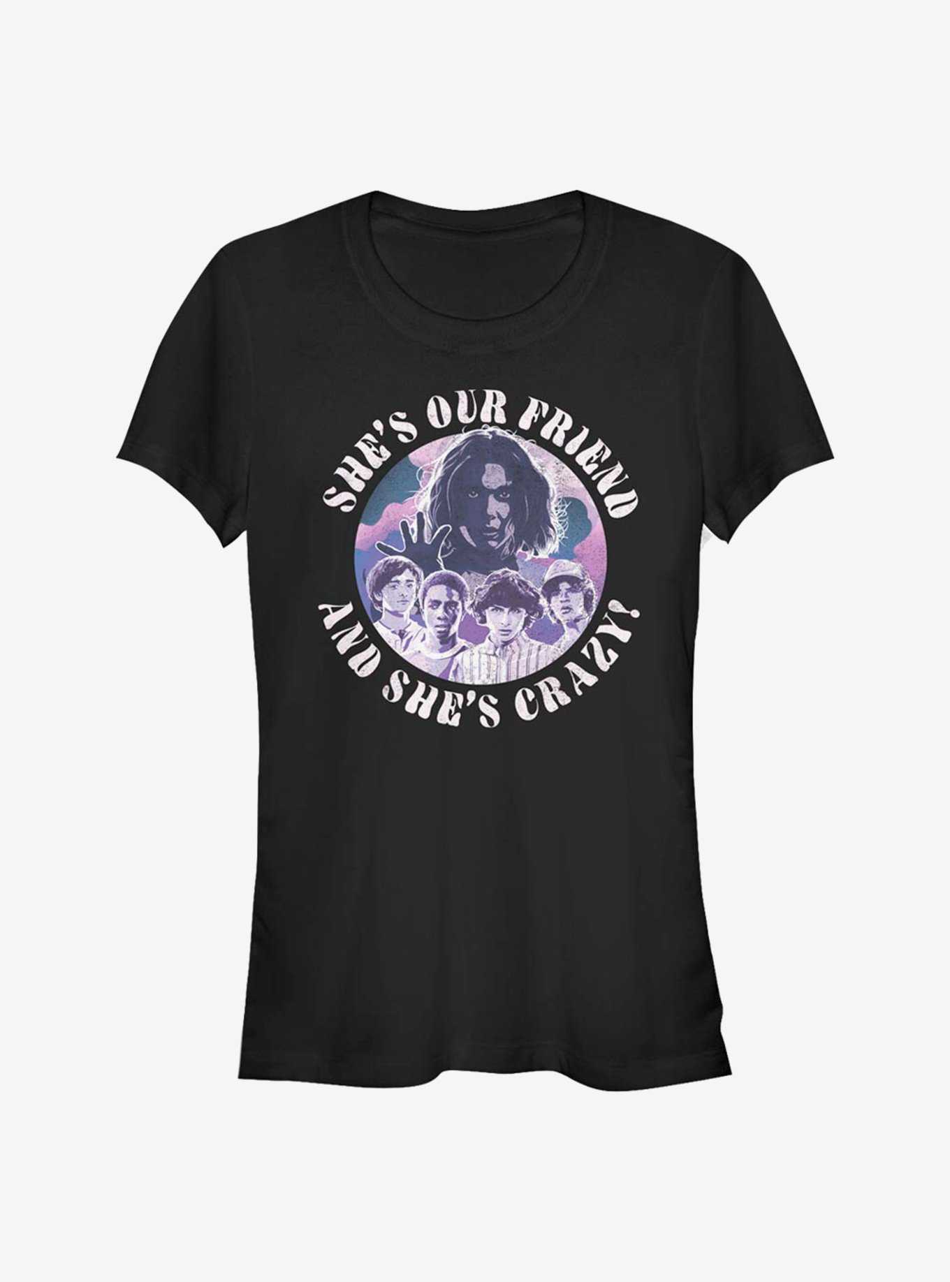 Stranger Things Our Friend Is Crazy Girls T-Shirt, , hi-res