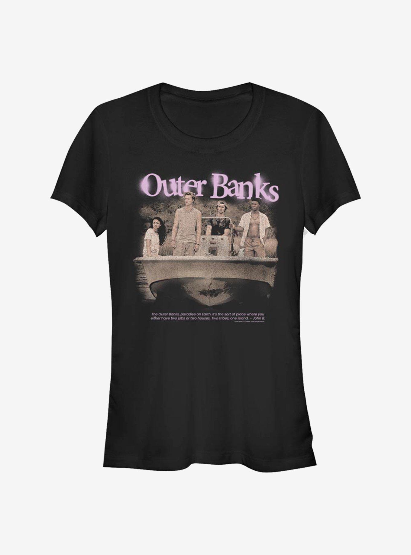 Outer Banks OBX Spraypaint Girls T-Shirt, , hi-res