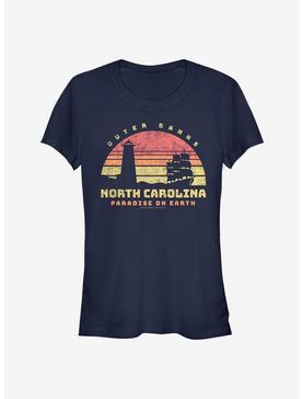 Outer Banks NC Tourist Girls T-Shirt, , hi-res