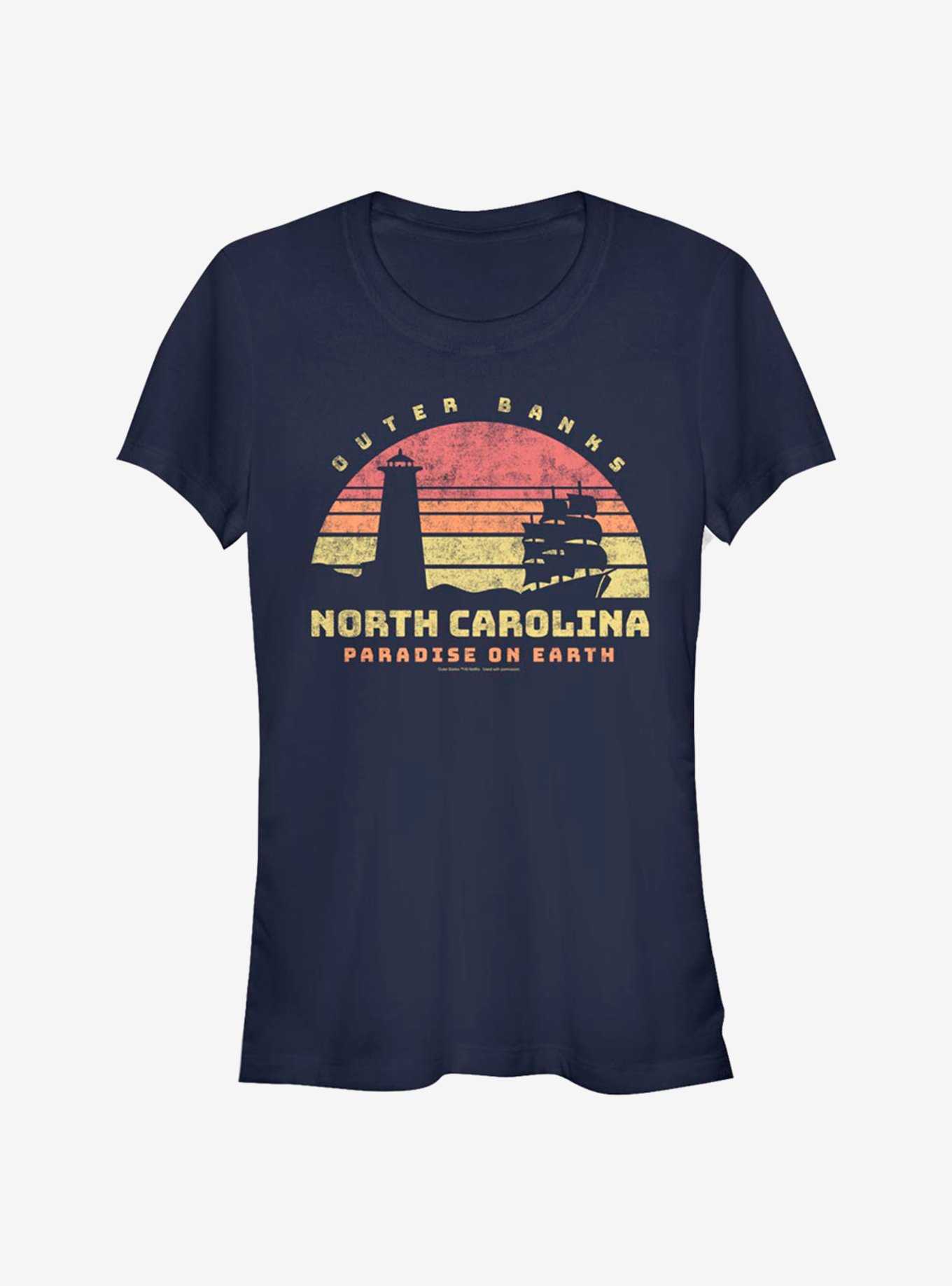 Outer Banks NC Tourist Girls T-Shirt, , hi-res