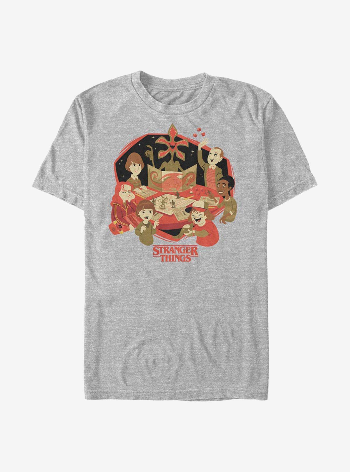 Stranger Things DND Group T-Shirt