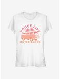 Outer Banks Pogue Life Girls T-Shirt, WHITE, hi-res