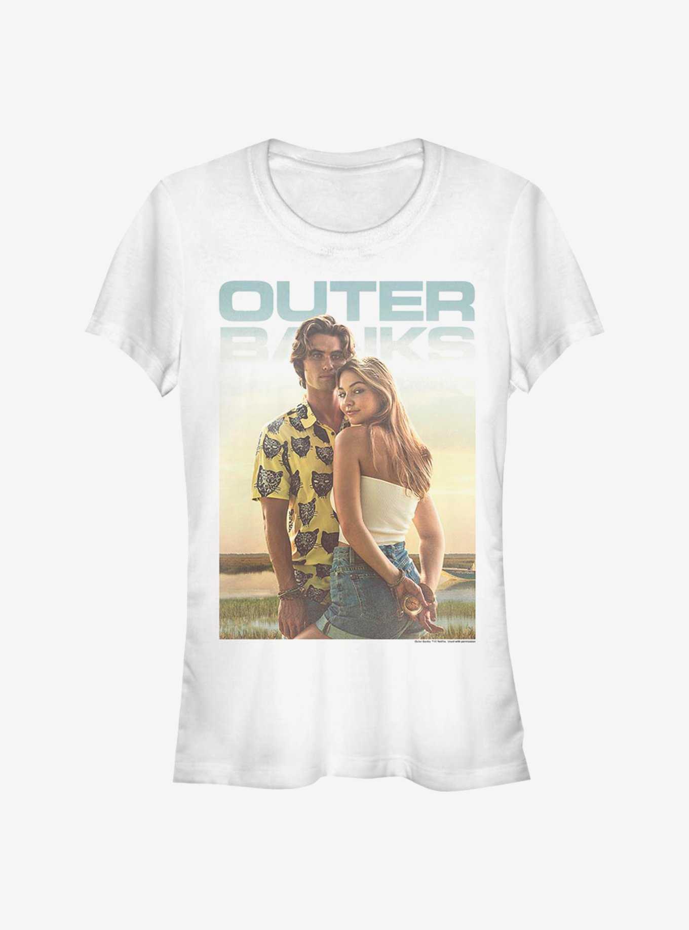 Outer Banks Poster Couple Girls T-Shirt, , hi-res