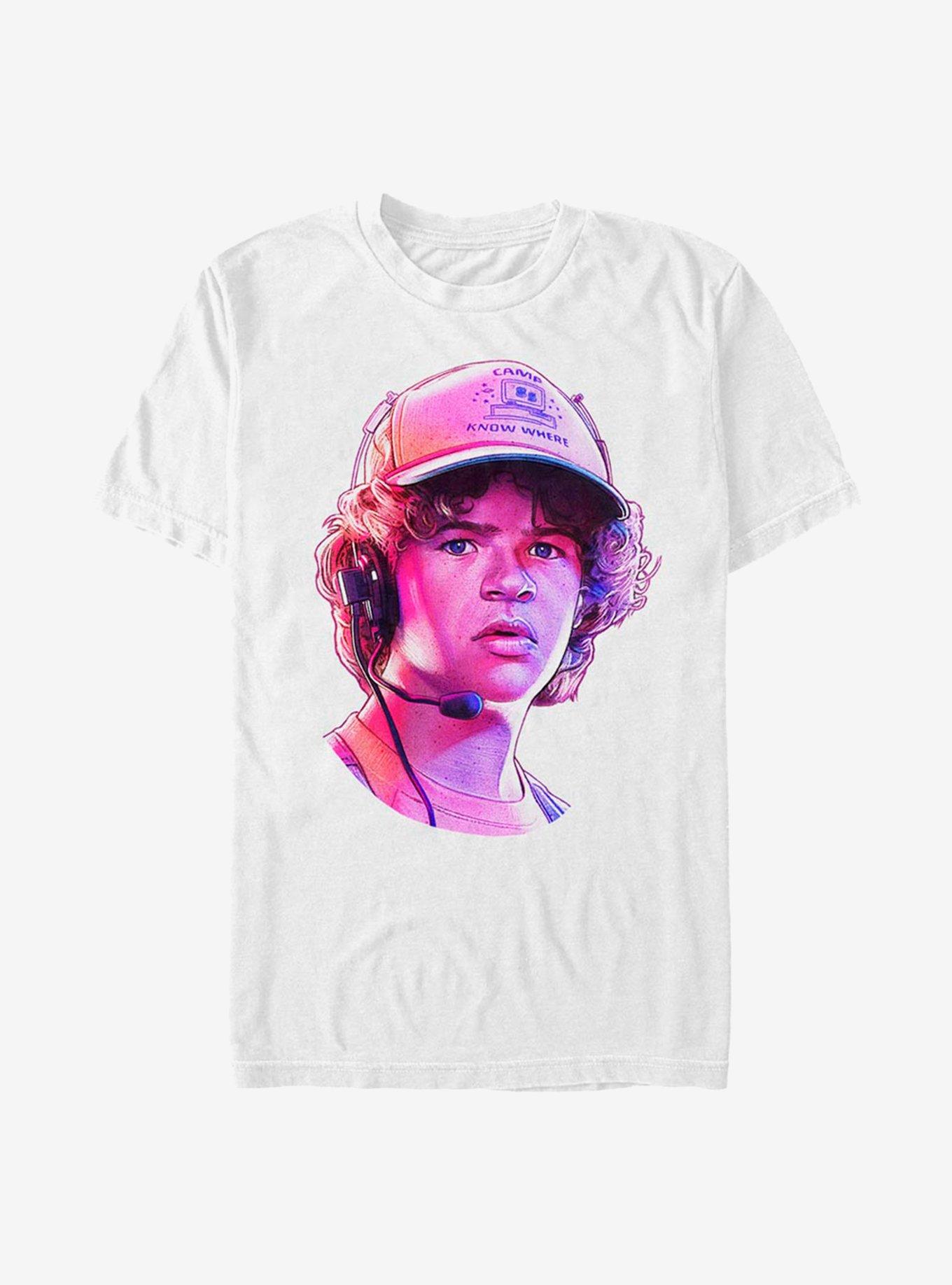 Stranger Things Dusty Neon Face T-Shirt, , hi-res