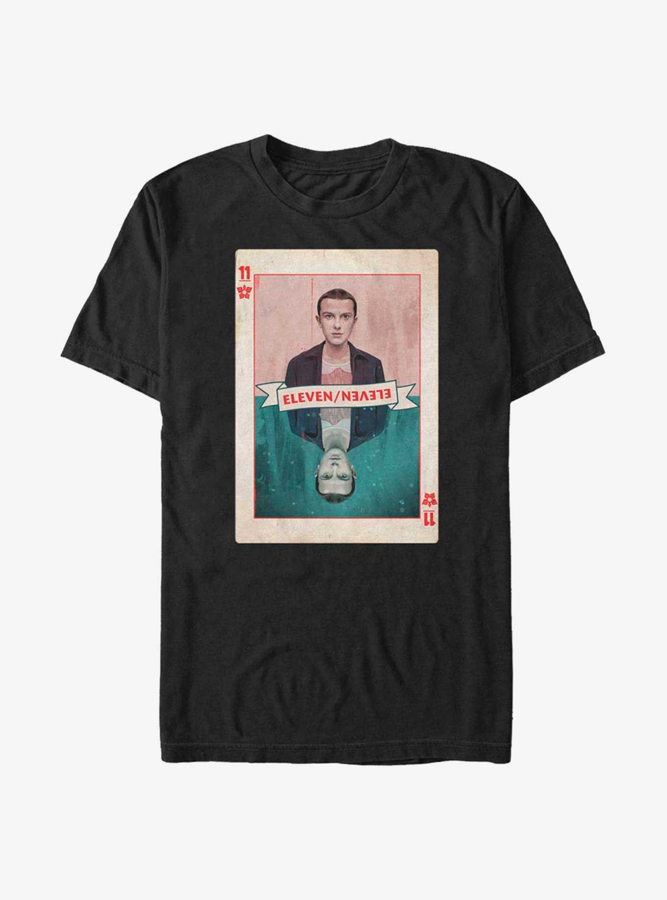 Stranger Things Eleven Card T-Shirt, , hi-res