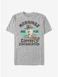 Stranger Things Hopper Coffee Morning T-Shirt, ATH HTR, hi-res