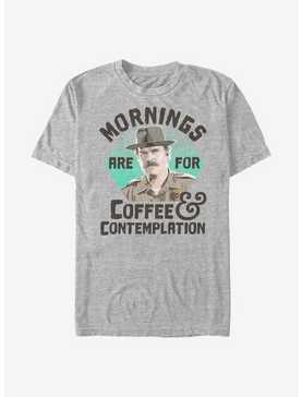 Stranger Things Hopper Coffee Morning T-Shirt, , hi-res