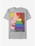 Sex Education Sex Ed Kiss T-Shirt, ATH HTR, hi-res