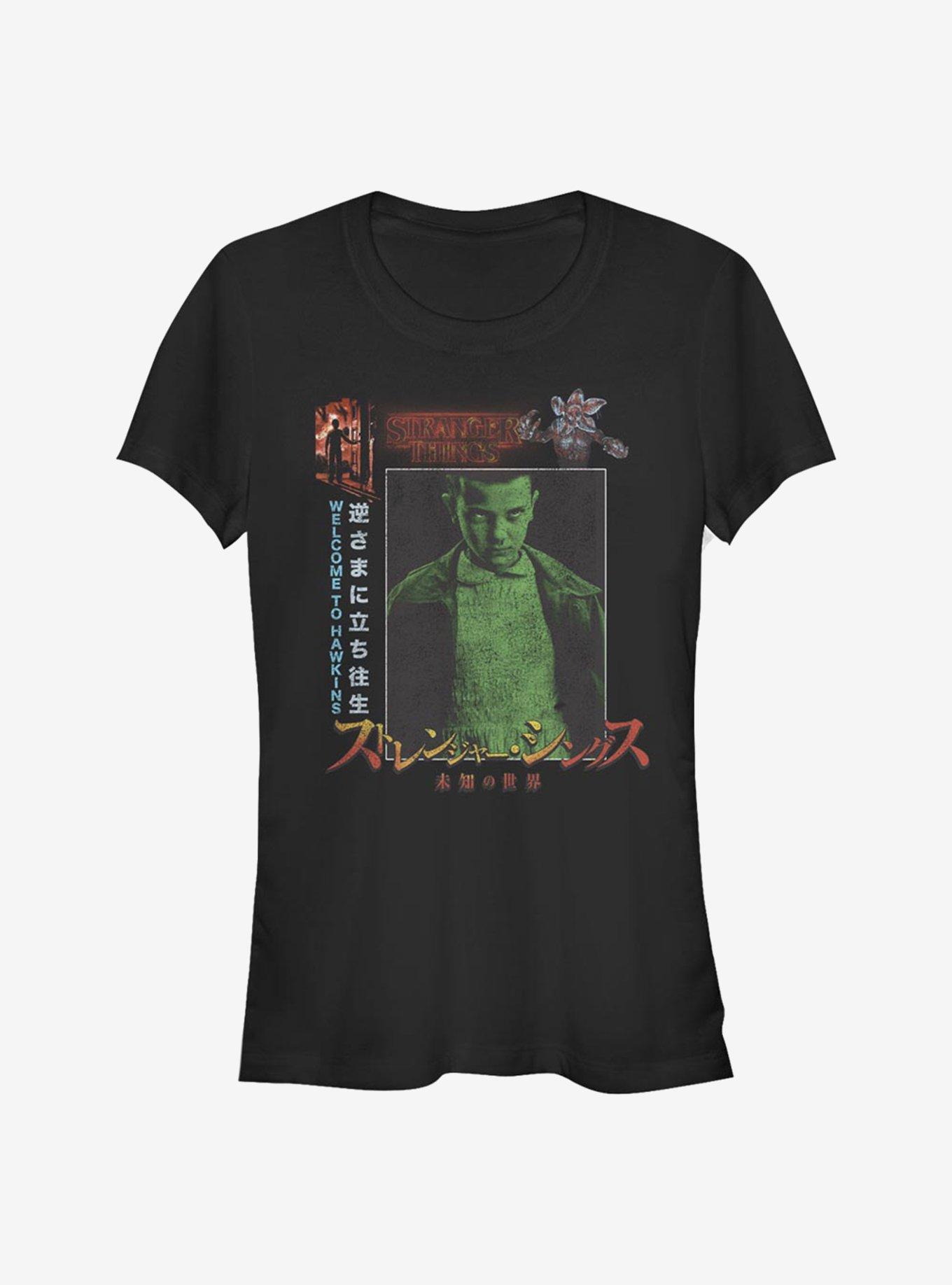 Stranger Things Internal Bleeding Girls T-Shirt, BLACK, hi-res