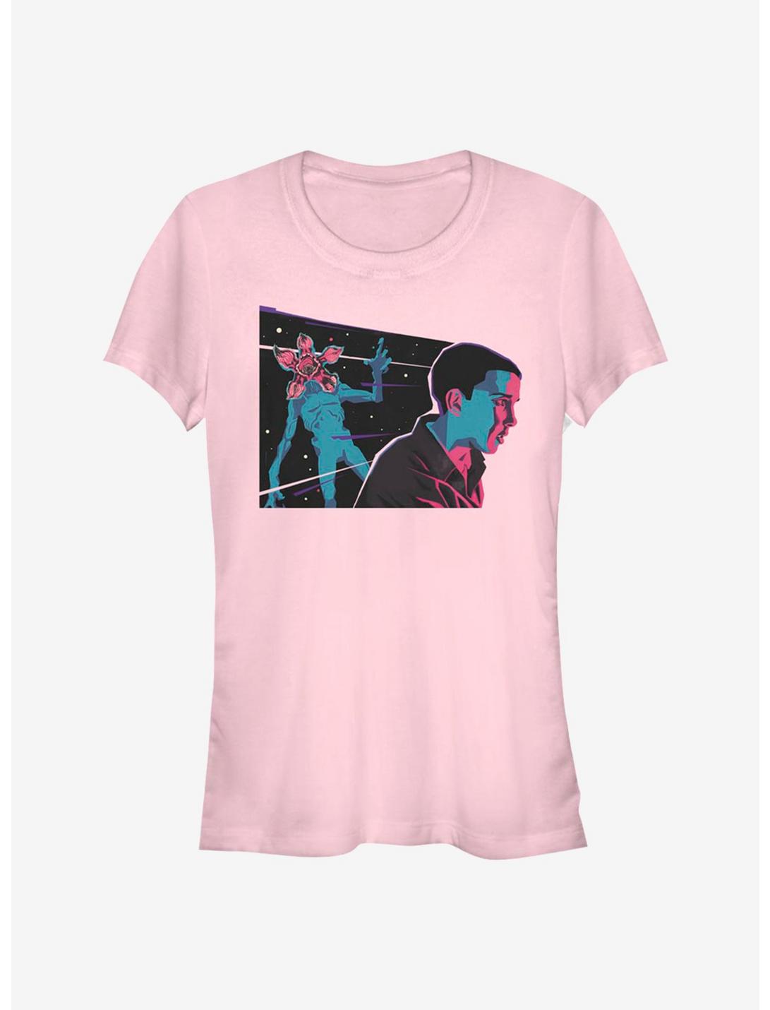 Stranger Things Neon Eleven Girls T-Shirt, LIGHT PINK, hi-res